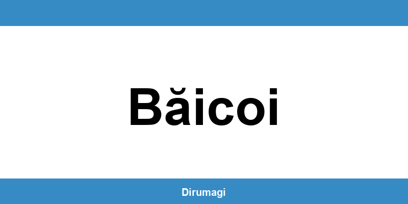 Contactează DIGI în Băicoi prin numărul de telefon disponibil